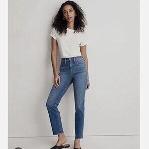 Madewell Stovepipe Jeans in Leaside Wash